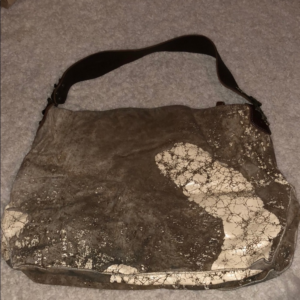 Tylie Malibu suede bag